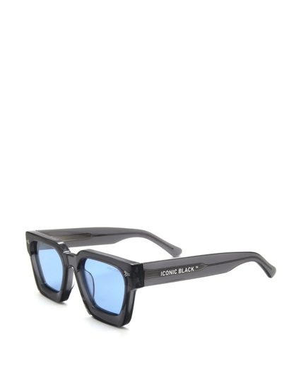 Iconic Black Blue Lenses Sunglasses