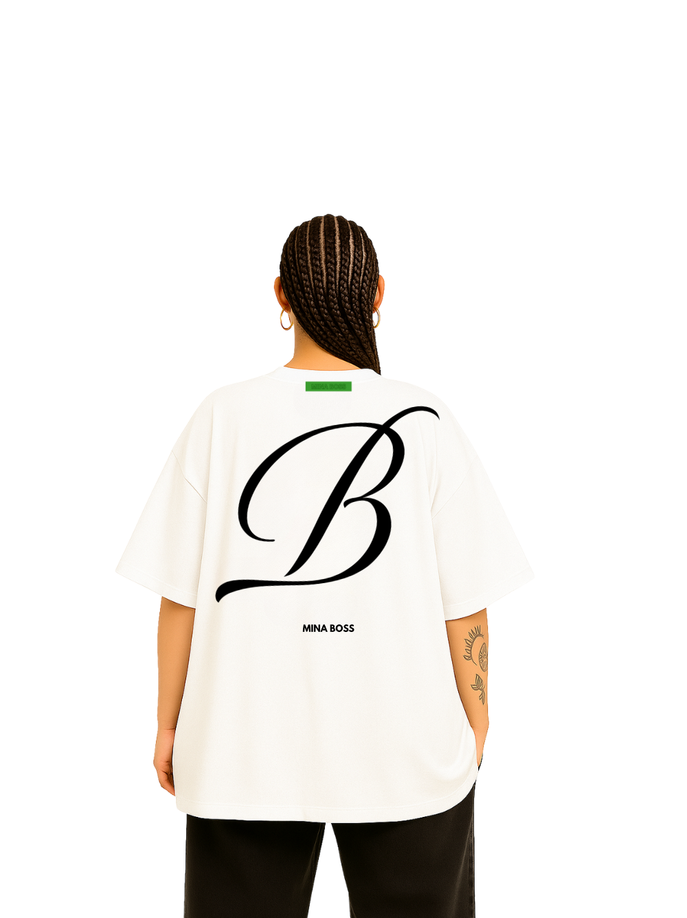 Mina Boss Essential White T-Shirt