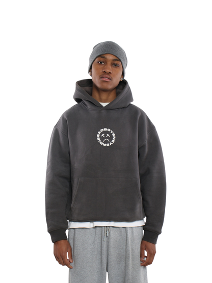 Sadboysneverdie Grey Oversized Hoodie