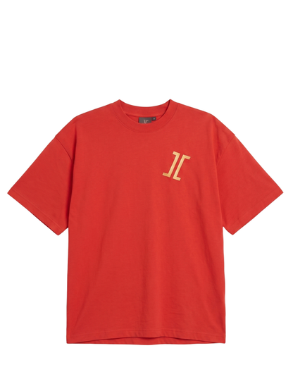 Iconic Essentials Logo Orange T-Shirt