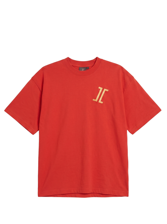 Iconic Essentials Logo Orange T-Shirt