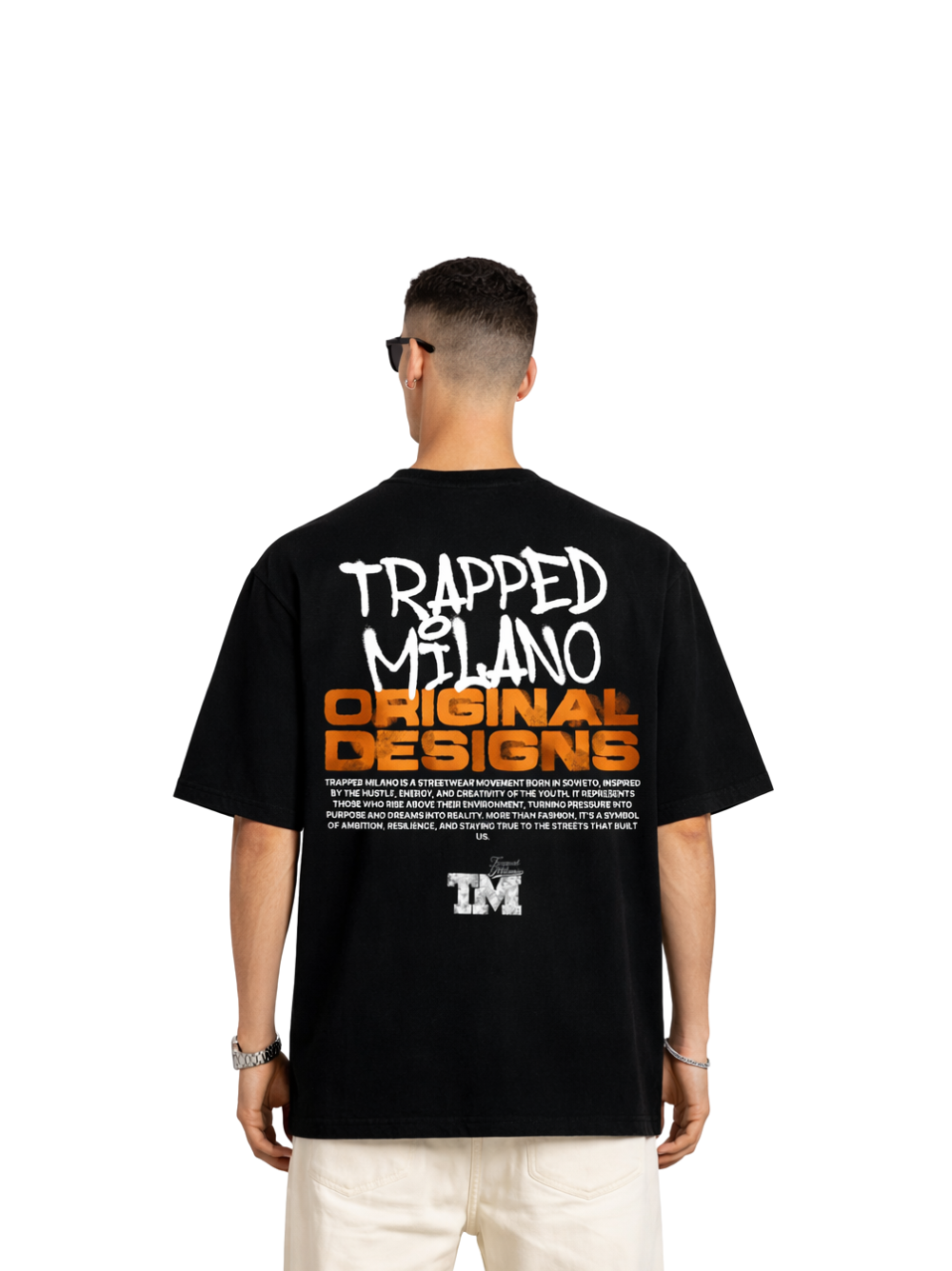 Trapped Milano Black T-Shirt