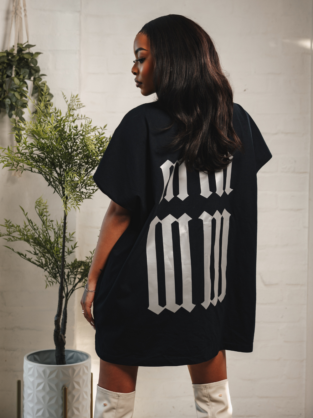 Micael Matthews Saint Drop Shoulder Black Vest