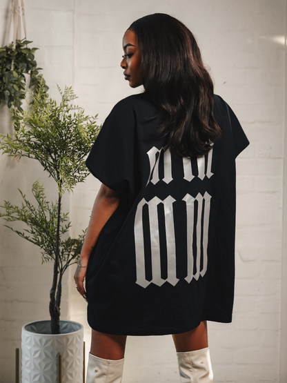 Micael Matthews Saint Drop Shoulder Black Vest