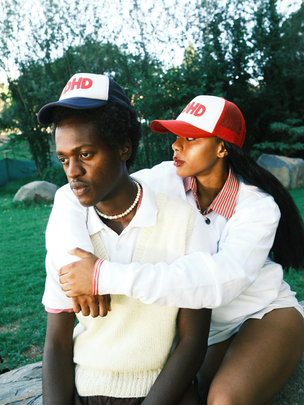 ADHD Trucker Cap Red