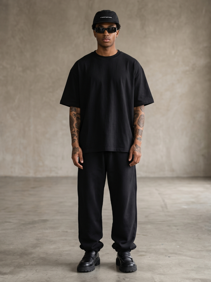 Layback Atelier Black LBG Basic 6 Panel