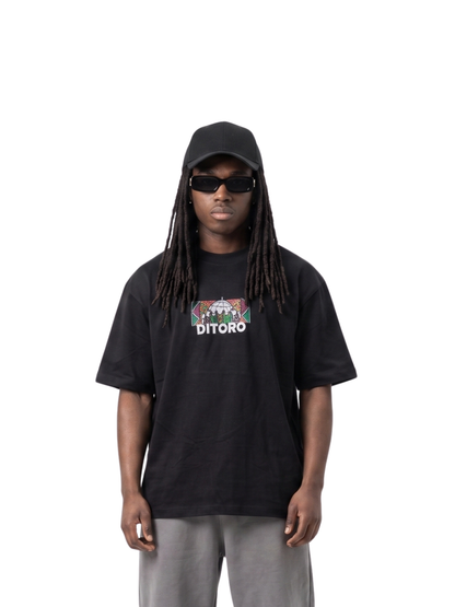 Ditoro Koete Black T-Shirt
