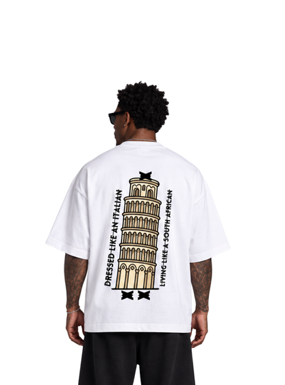 Jaiva Italian Oversized White T-Shirt