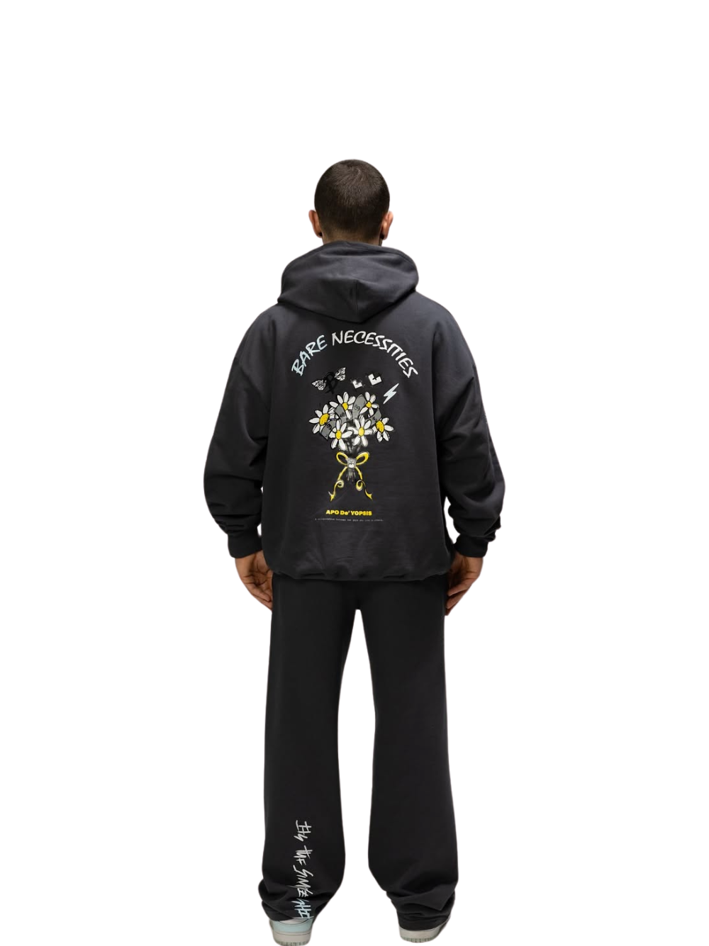 Apo De Yopsis Grey Hoodie