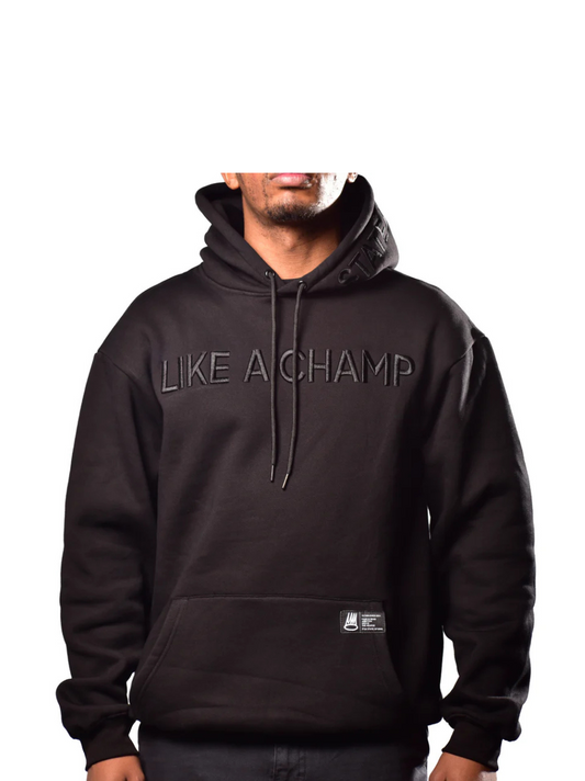 Like A Champ Black Hoodie