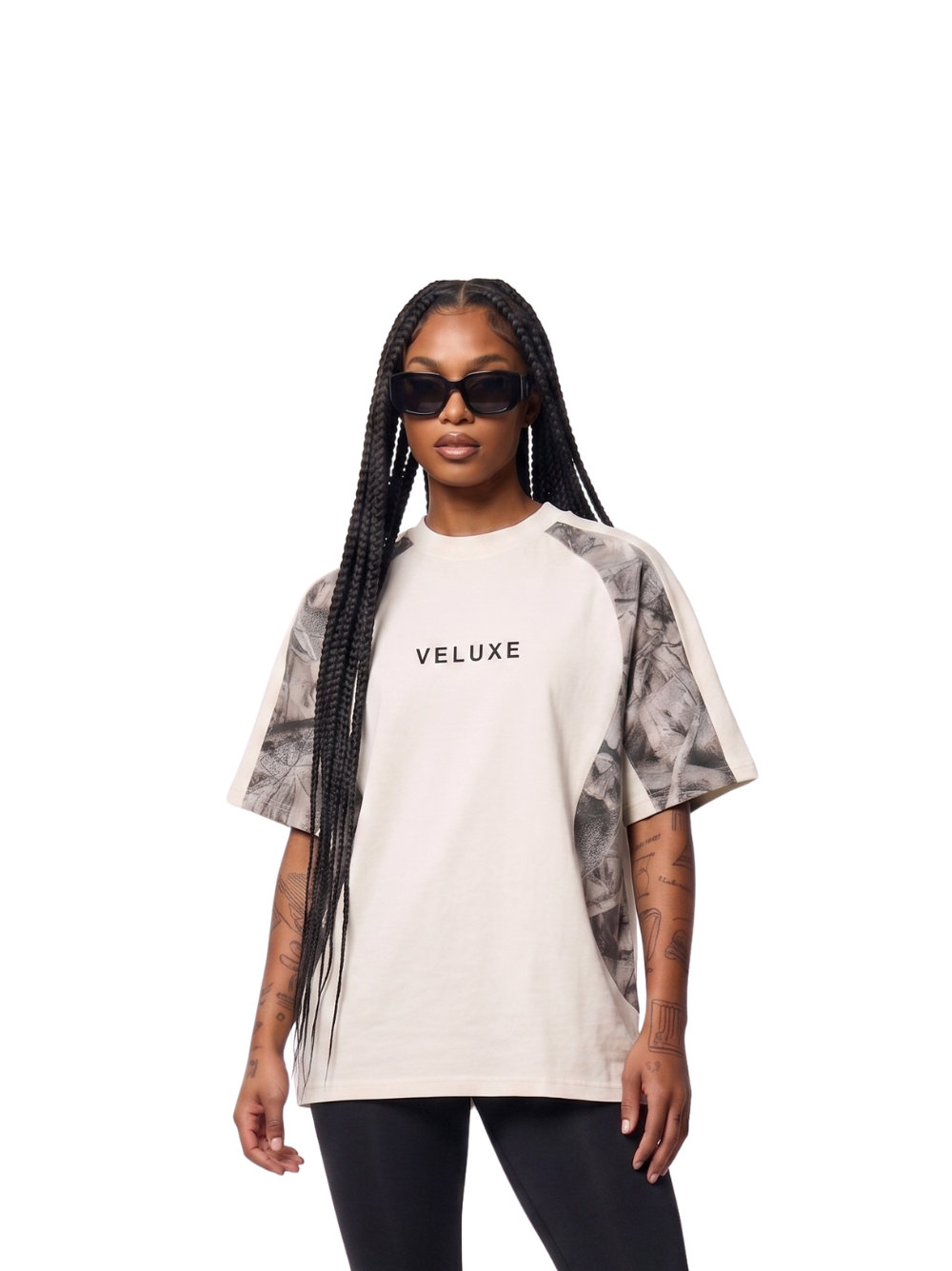Veluxe Camo Cream T-Shirt