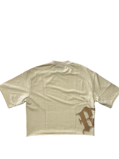 Be Street Boxy Cream T-Shirt