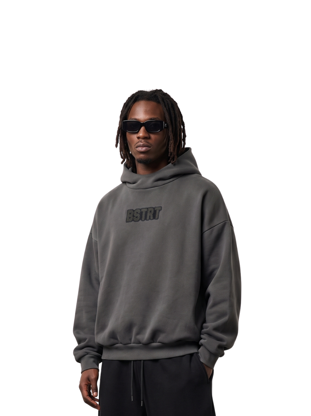 Be street Fueled by Faith Hoodie Grey