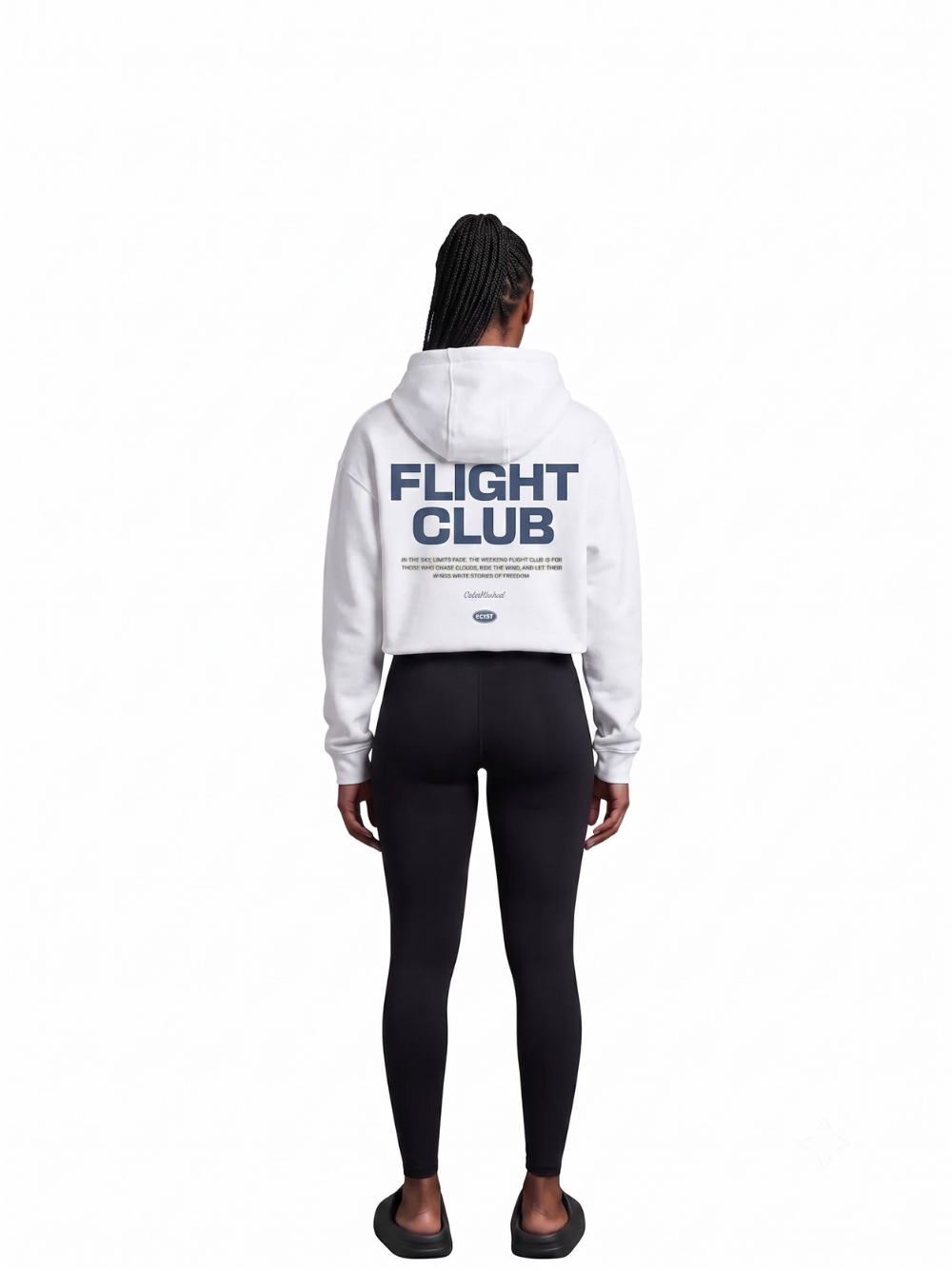 Mercha Flight Club Cream Hoodie