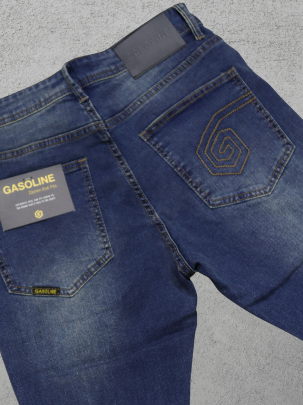 Gasoline 201 Indigo Denim Jeans