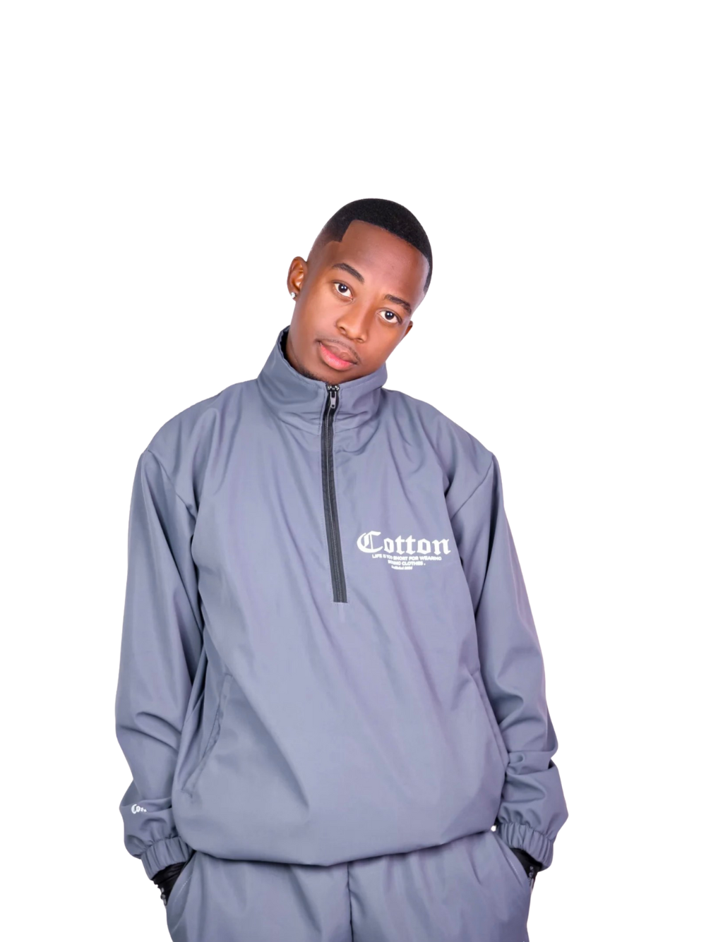 Cotton Killa Grey 2 Piece Tracksuit