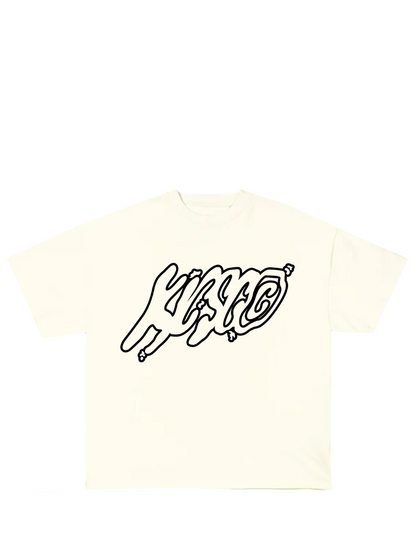 Kic Mom Oversized Cream T-Shirt