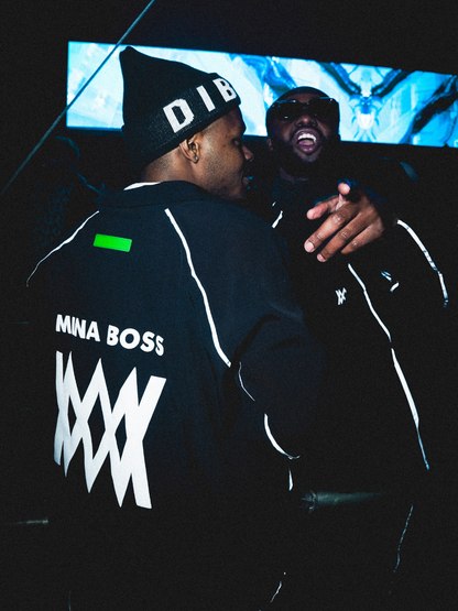Mina Boss CEO Black Tracksuit
