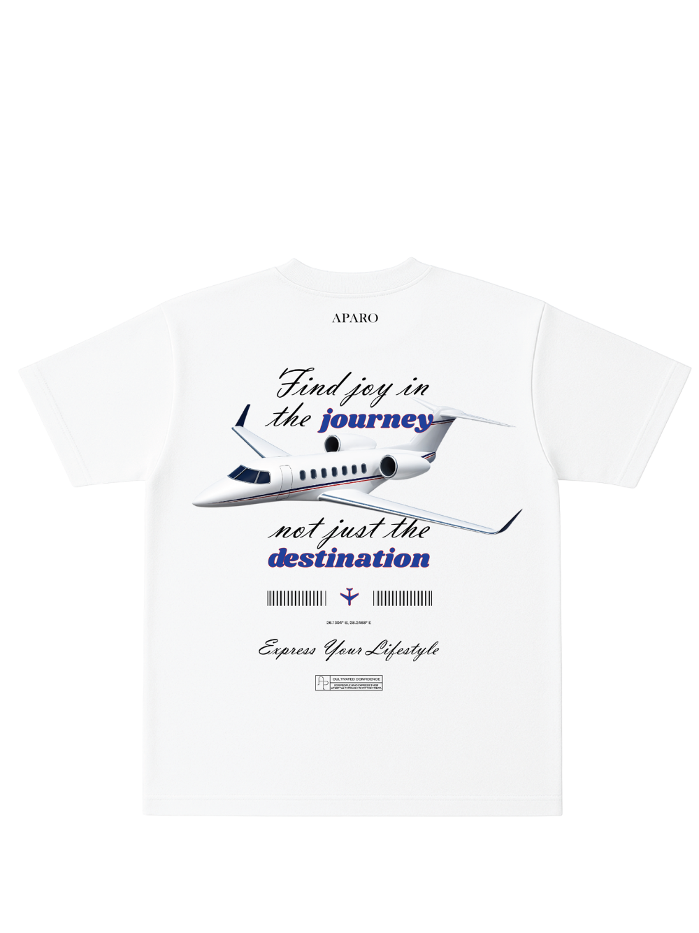 Aparo Jet White T-Shirt