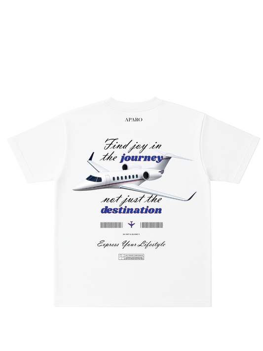 Aparo Jet White T-Shirt