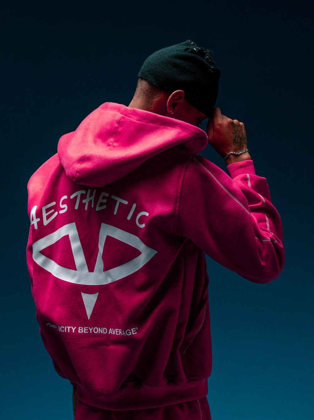 Aesthetic Visionary Pink Tracksuit