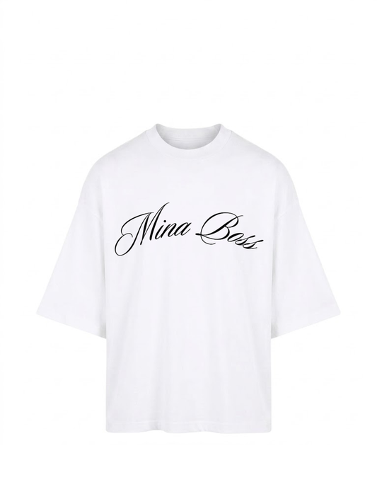 Mina Boss Dollar White T-Shirt