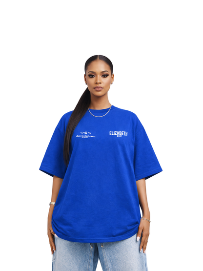 Elizabeth Dust Essential Blue T-Shirt
