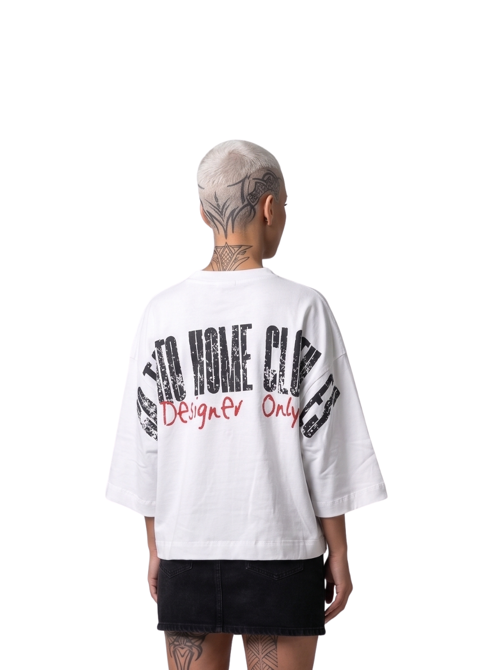 Layback Atelier Do Oversized White T-Shirt