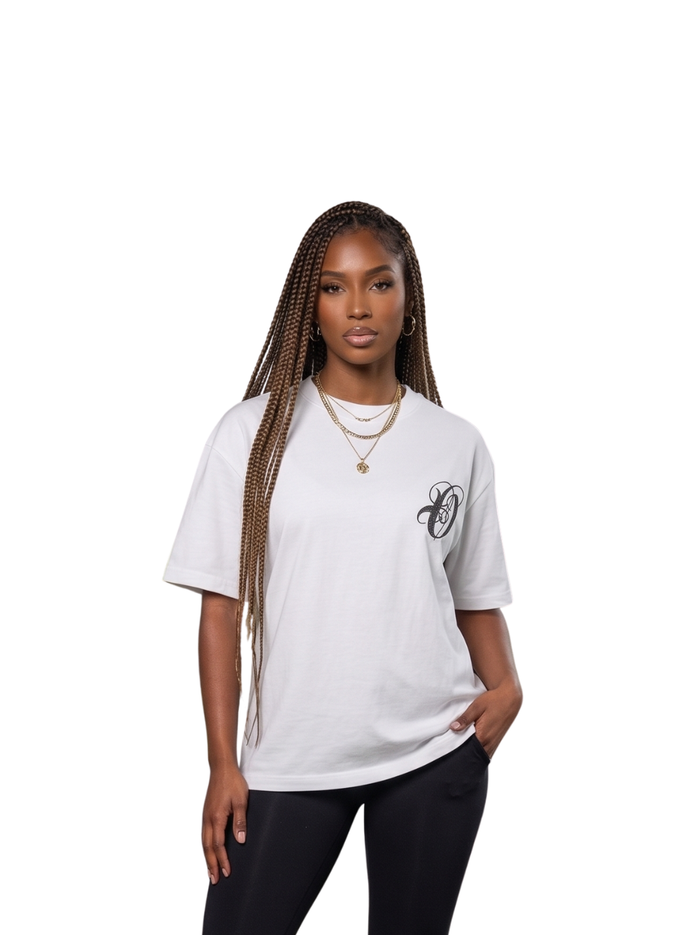 Ostentious Logo White T-Shirt
