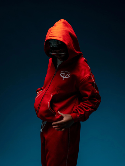 Aesthetic Visionary Red Tracksuit