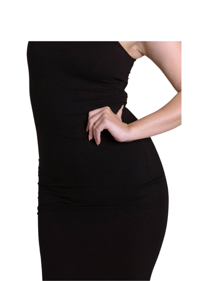 Kurv Body Contour Black Dress