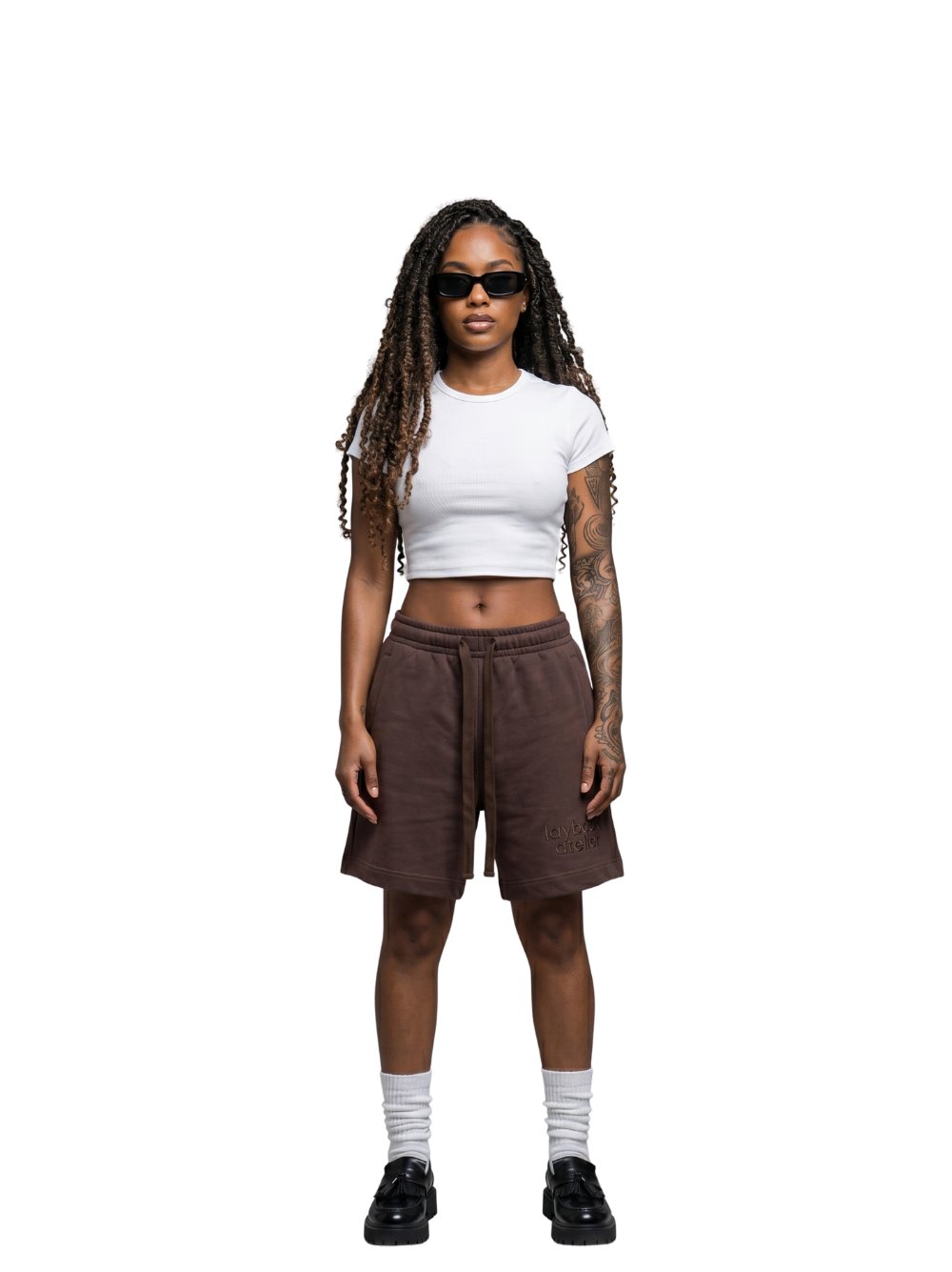 Layback Atelier Brown Shorts