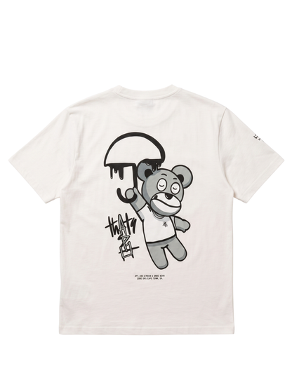 APO Dé YOPSIS Bearella White  T-Shirt