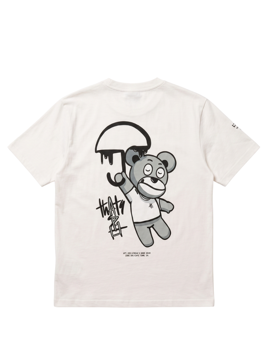 APO Dé YOPSIS Bearella White  T-Shirt