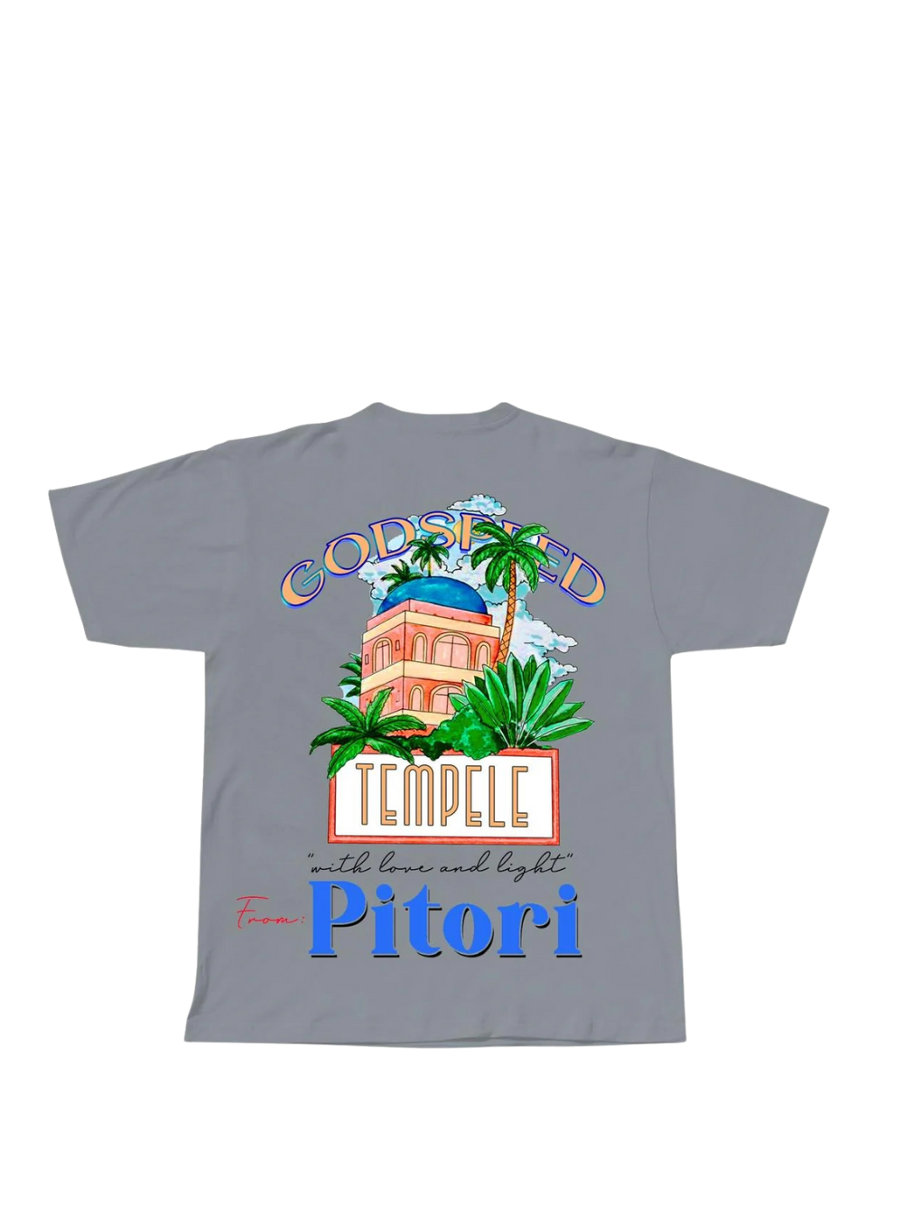 Godspeed The Holy Trinity Grey T-Shirt