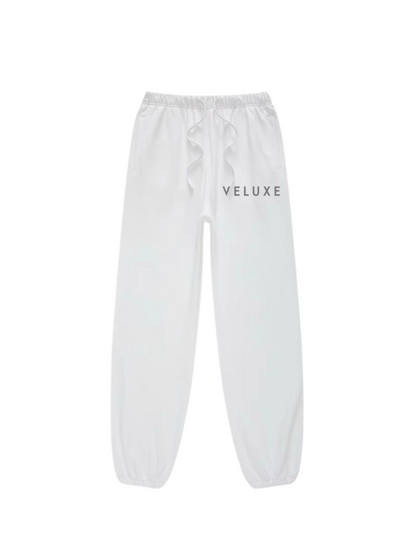 Veluxe White Sweatpants