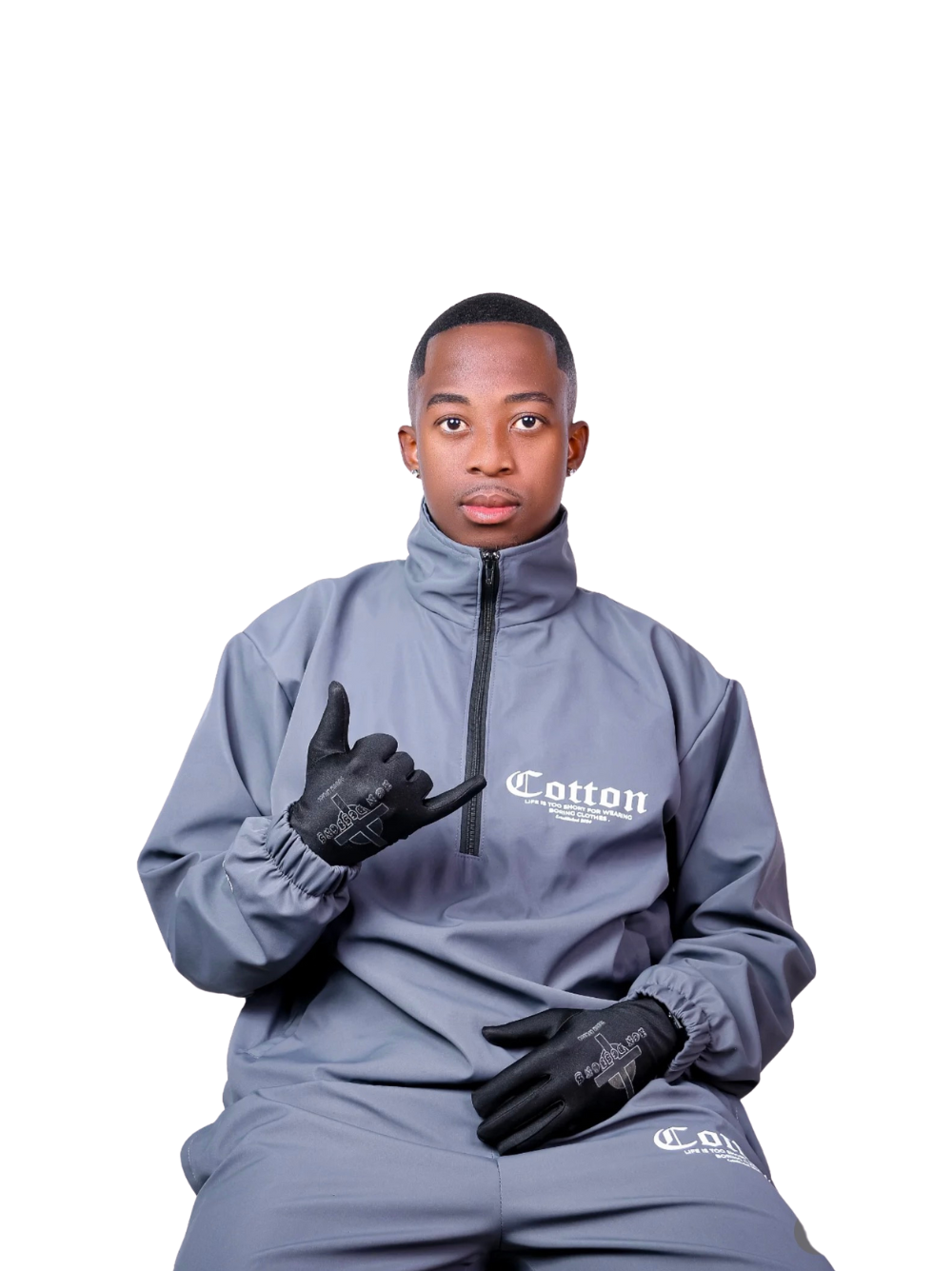 Cotton Killa Grey 2 Piece Tracksuit