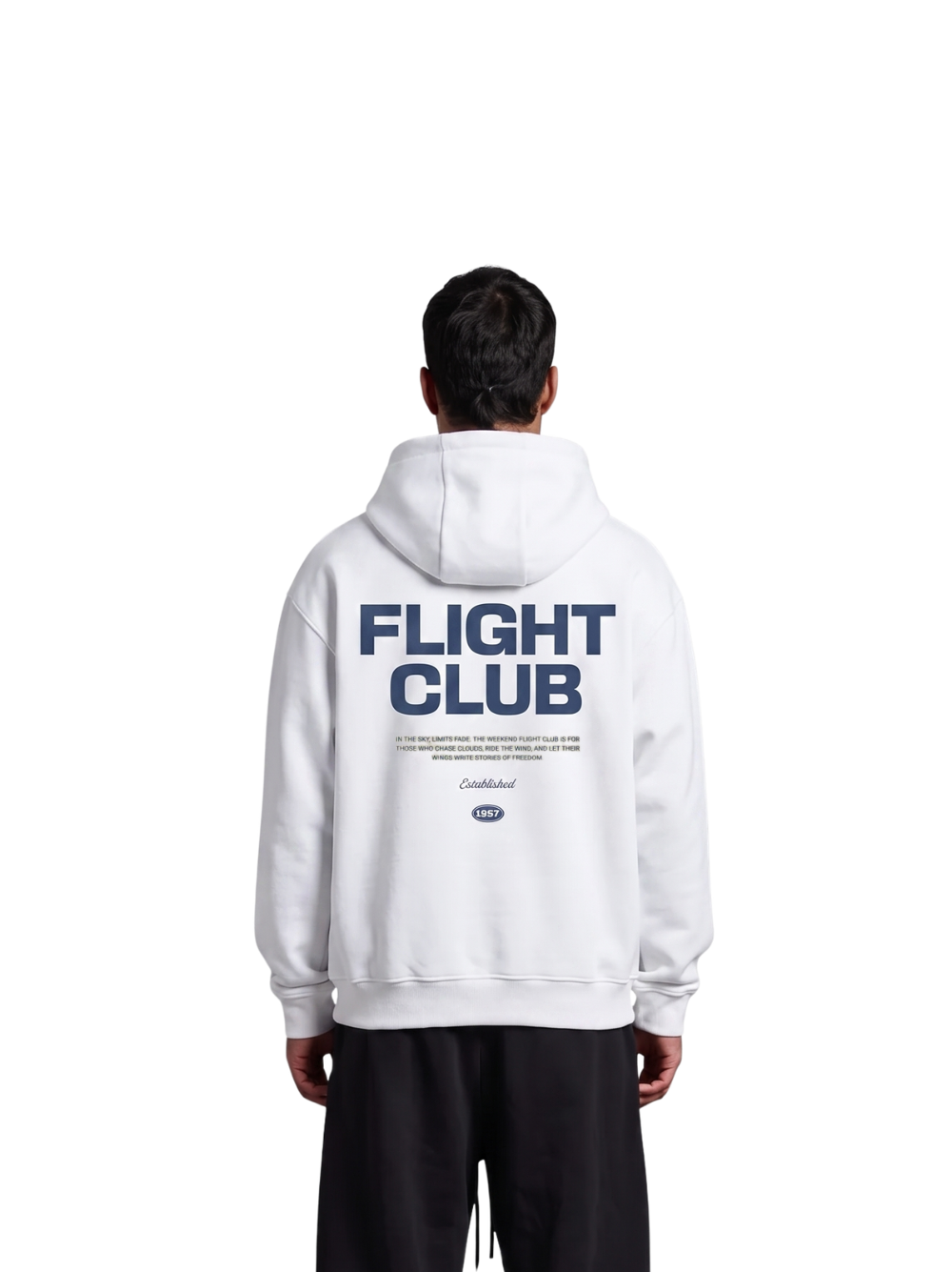 Mercha Flight Club Cream Hoodie