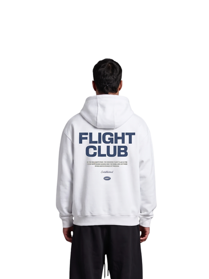 Mercha Flight Club Cream Hoodie