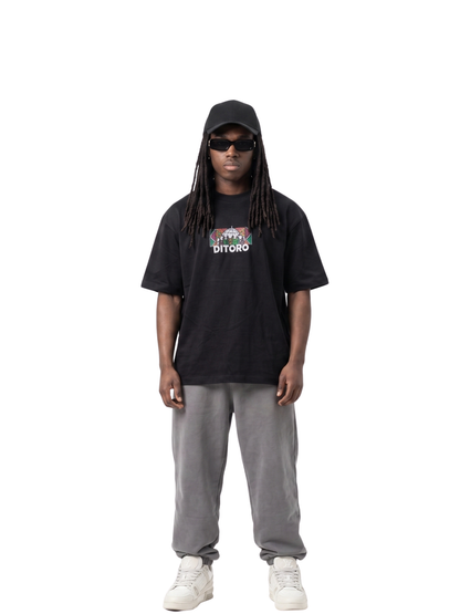 Ditoro Koete Black T-Shirt