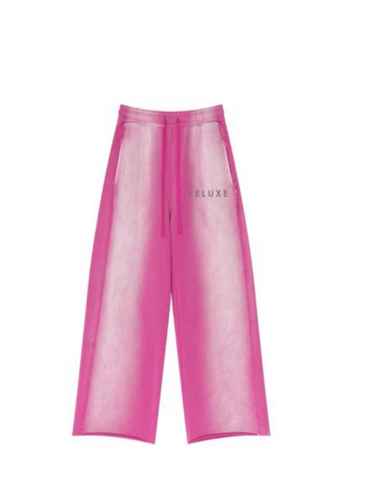 Veluxe Washed Pink Sweatpants
