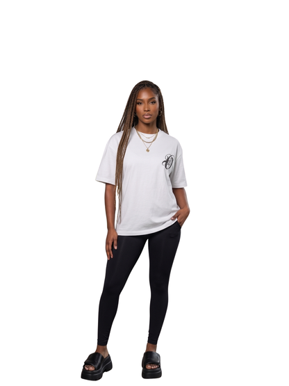 Ostentious Logo White T-Shirt