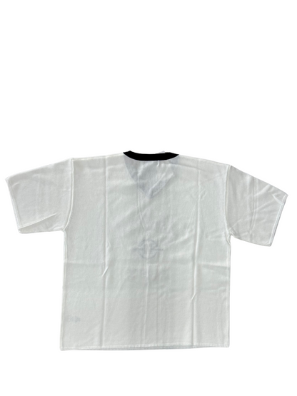 Tried and Tested Knitted White T-Shirt