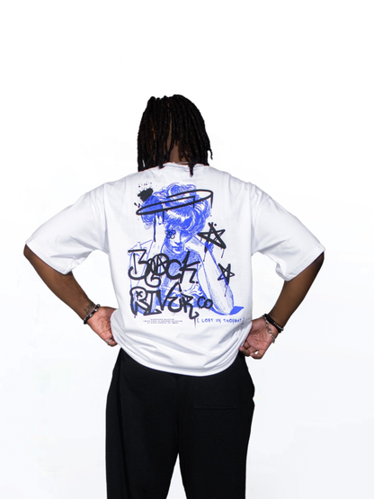 Black River Lost In Thought White T-Shirt