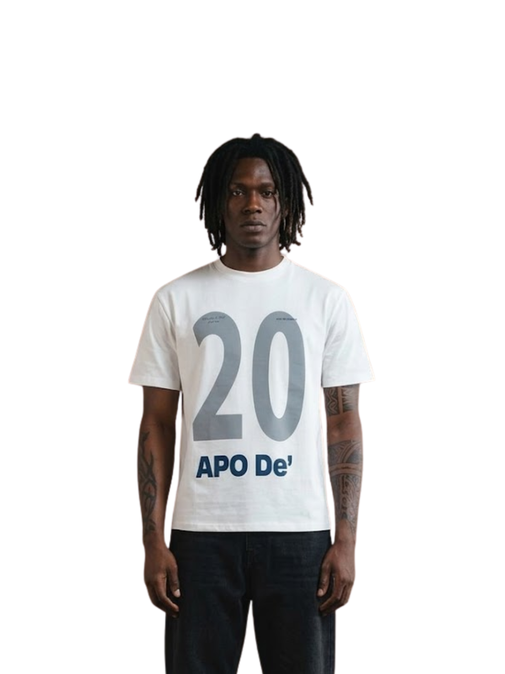 APO Dé YOPSIS Big Playa’s Only White T-Shirt