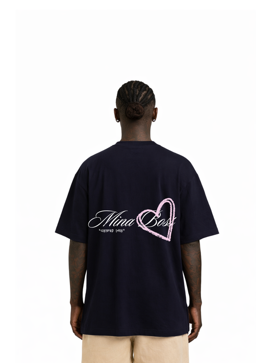 Mina Boss Certified Lover Black T-Shirt