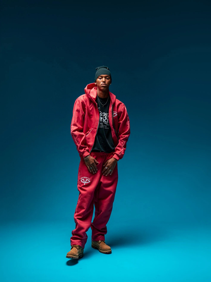 Aesthetic Visionary Pink Tracksuit