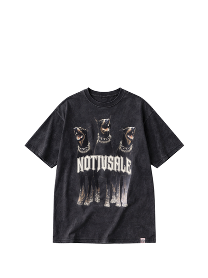 Notivsale Dobberman Black T-Shirt