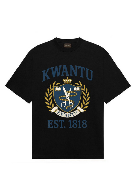Kwantu 1818 Black T-Shirt