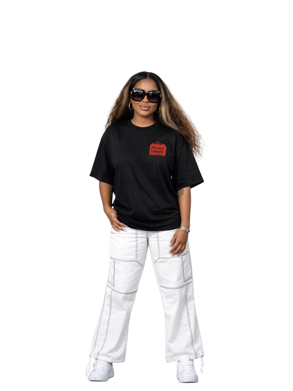 Aimon Luxury Bag Black T-Shirt